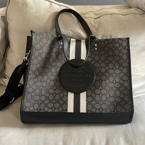 Coach large tote bag